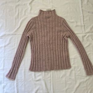 Madewell Pink turtleneck